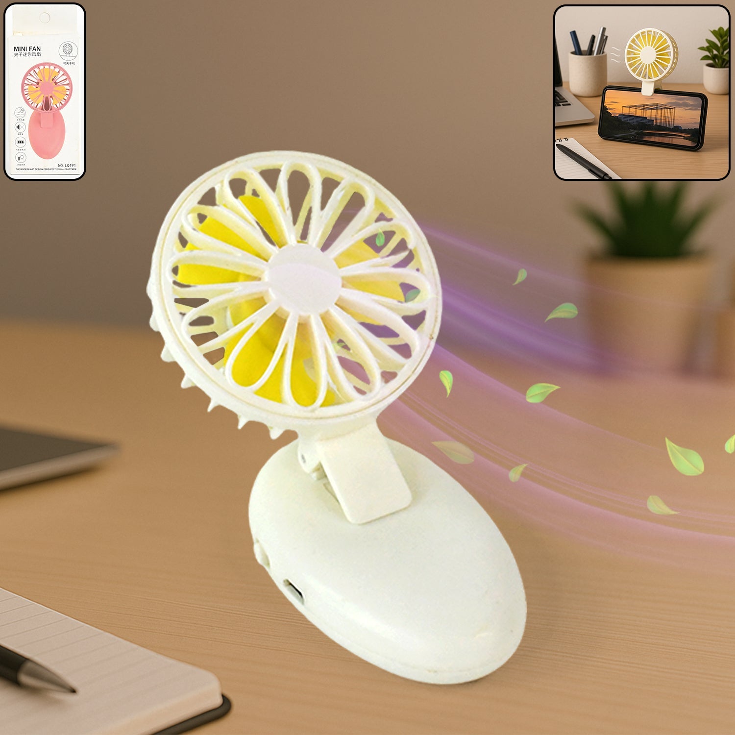 Mini USB Handheld Fan, Portable Rechargeable Mini Fan for Home, Office, Travel and Outdoor Use (1 Pc) Mini USB Handheld Fan, Portable Rechargeable Mini Fan for Home, Office, Travel and Outdoor Use (1 Pc)